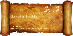 Szkala Hedda névjegykártya